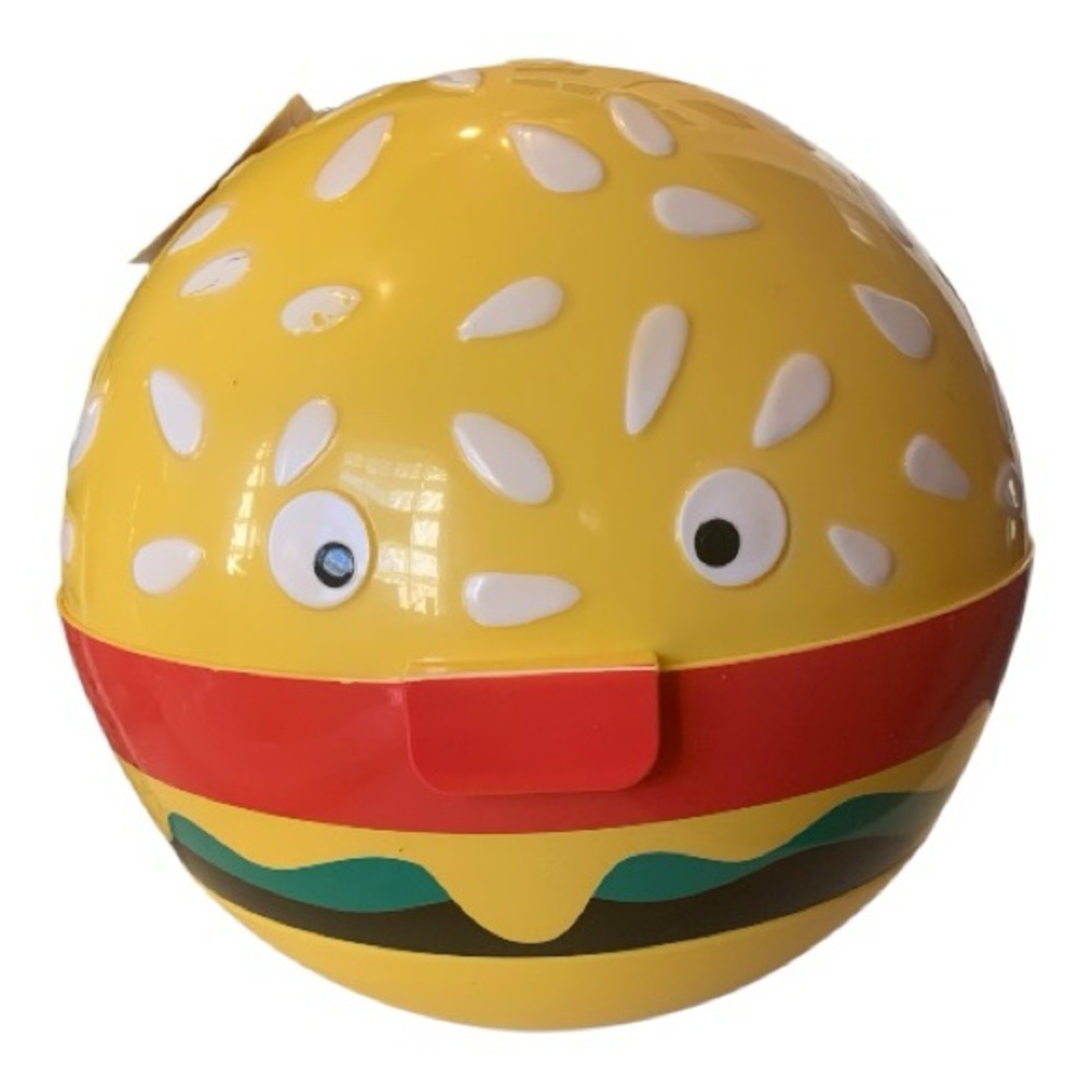 NWT Fun and Adorable Sun Squad Hamburger Grill Caddy Yellow Durable Plastic - Picture 10 of 12